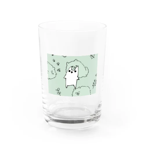 しろいねこ Water Glass