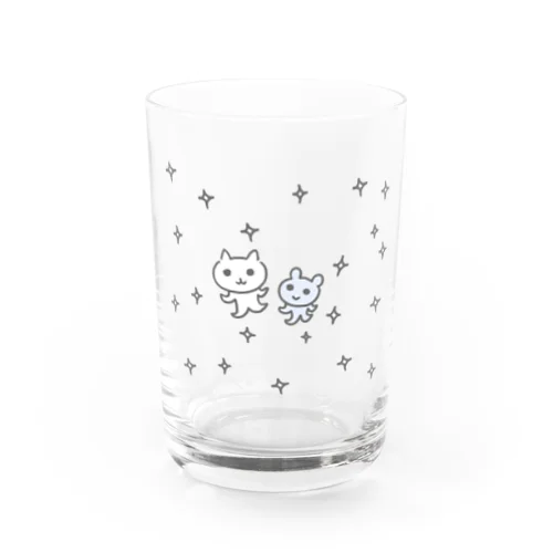 キラキラ増量☆　太陽系キラキラの生き物 Water Glass