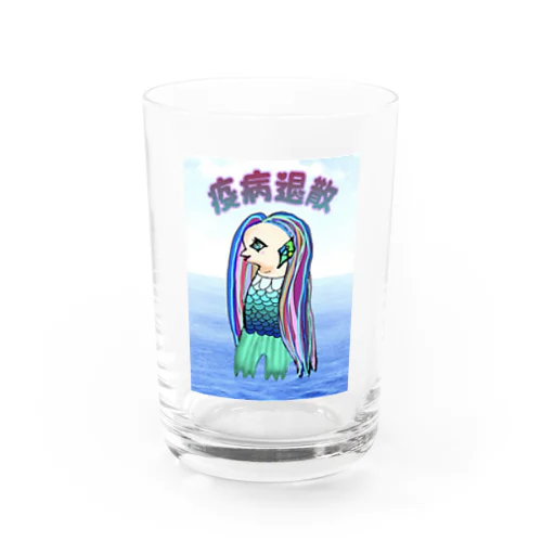 アマビエちゃん Water Glass