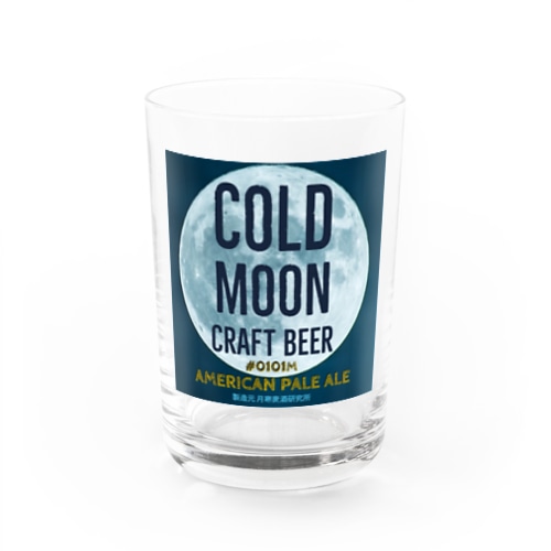 COLD MOON グラス Water Glass