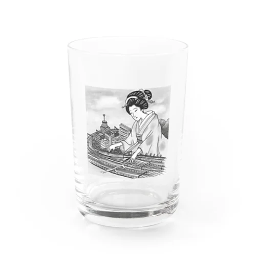 線路でお琴 Water Glass