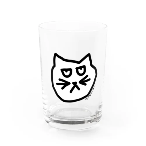 やじるしにゃんこ Water Glass