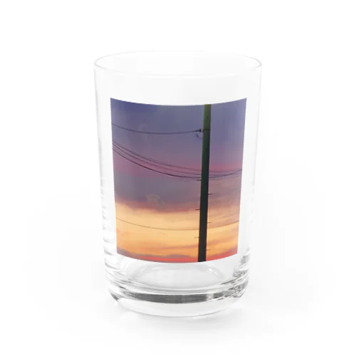 夕焼け Water Glass