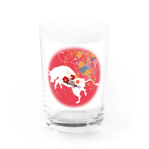 和柄　丑年　 Water Glass