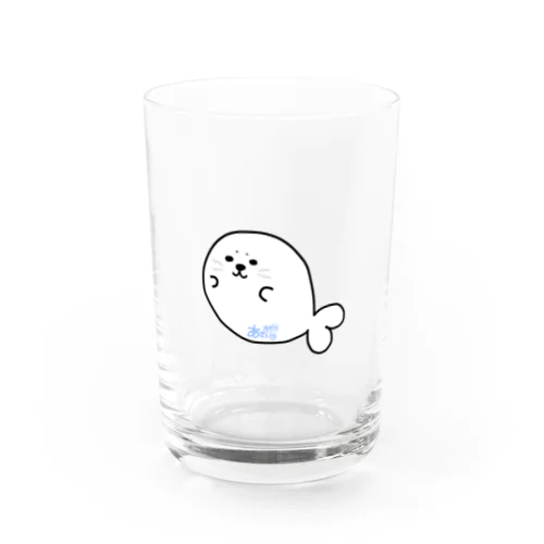 道産神ただのあざらし Water Glass