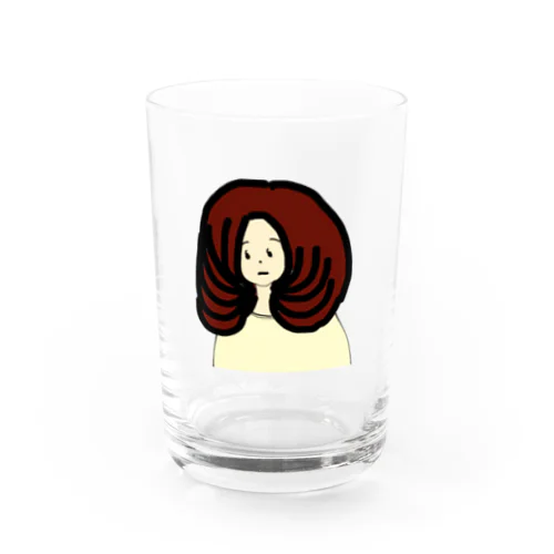 あの美容師め、、、。 Water Glass