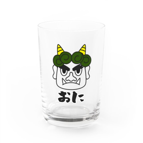 いろいろ鬼 緑髪 Water Glass