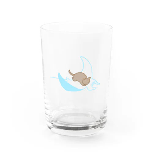 ねことまんた Water Glass