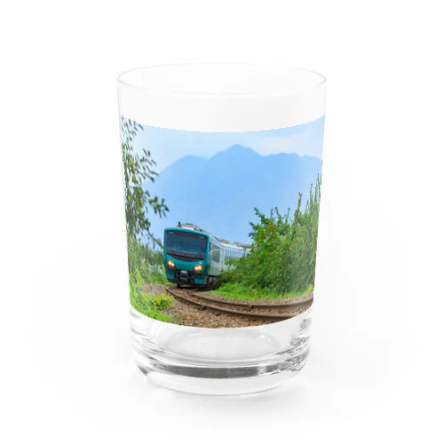 五能線（岩木山） Water Glass