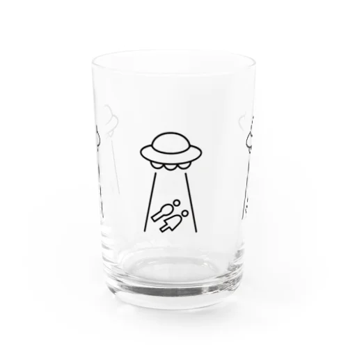 アブダクションイラスト Water Glass