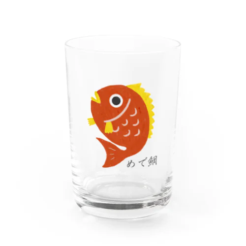 めで鯛 Water Glass