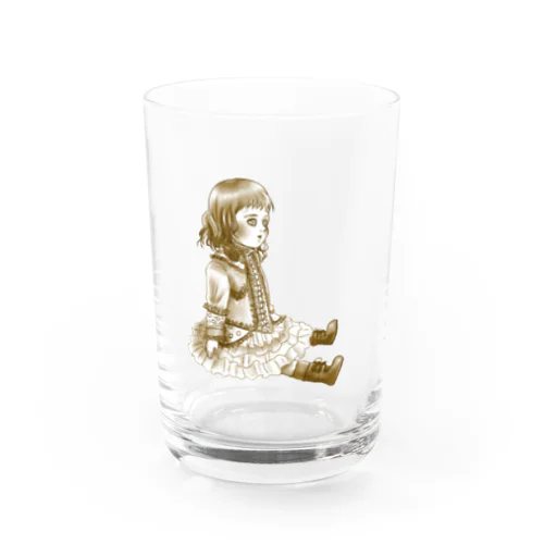 おすわりブリュ　セピア Water Glass