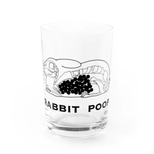 Rabbitt Poop Water Glass