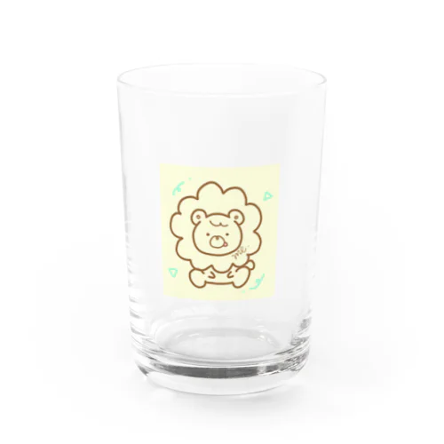 ライオンになりたいミー Water Glass