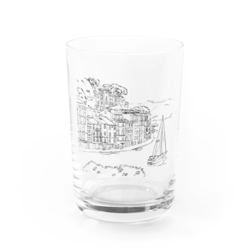 イタリアの風景 Water Glass