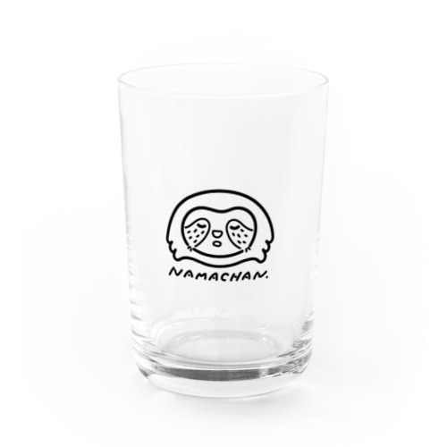 すやすやなまちゃん / モノクロ Water Glass