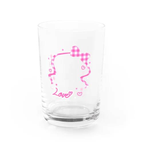 推しケース ピンク Water Glass