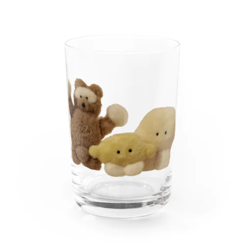 さんにんのなかま Water Glass