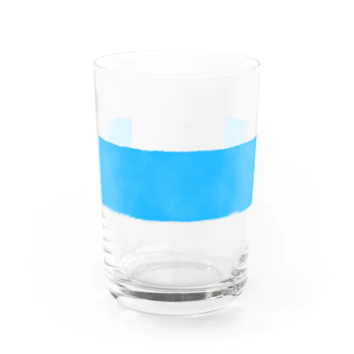 #28bbff Water Glass