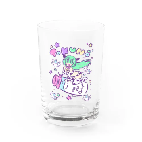 モーモー牛乳メカクレ特濃淡色用 Water Glass