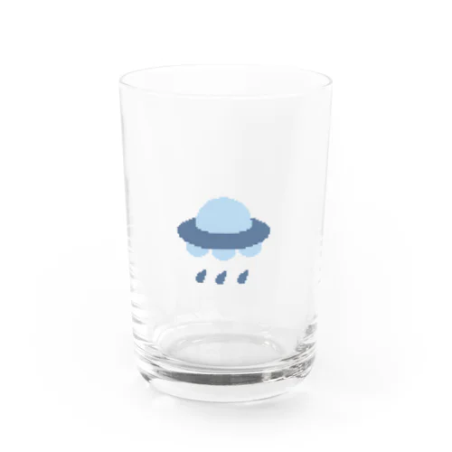 UFOのち雨×1 Water Glass