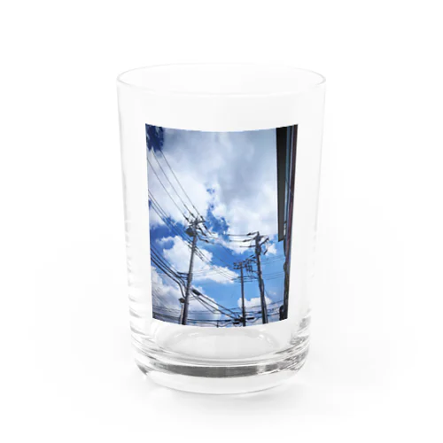 sky Water Glass