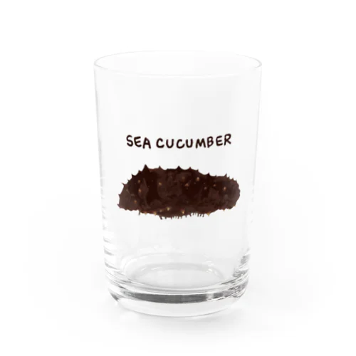 ナマコ sea cucumber Water Glass