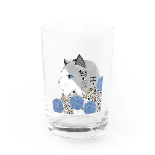 Ragdoll Hydrangea ( ラグドール / 猫 )　2 Water Glass