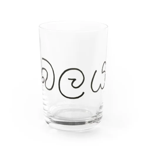シンハラ語 パワー බලය 細字 Water Glass