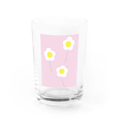 flower Water Glass