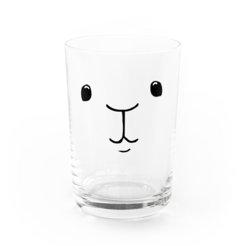 モルモットのお顔 Water Glass