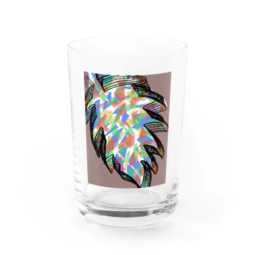 Falling leaf Water Glass