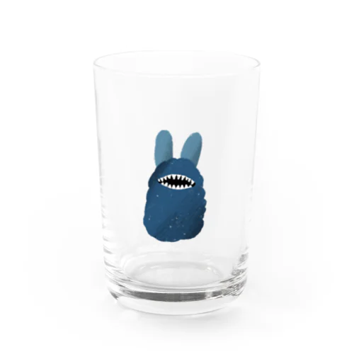 噛まれたら痛そうな青いやつ Water Glass