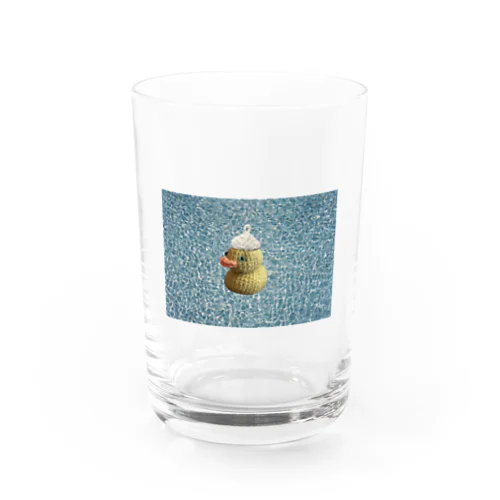 サウナハットアヒルちゃん Water Glass