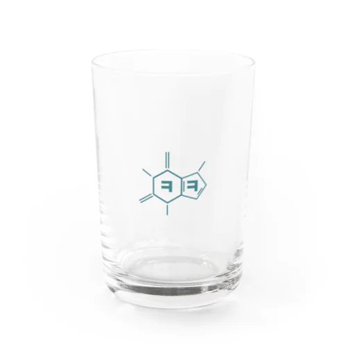 카페인 컨트롤　元素記号　カフェインコントロール Water Glass