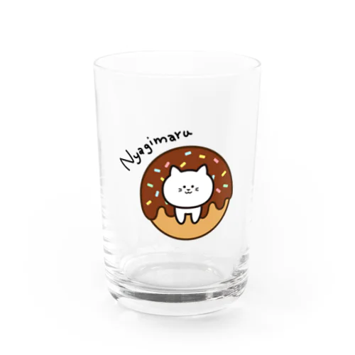 にゃぎまるドーナツ Water Glass