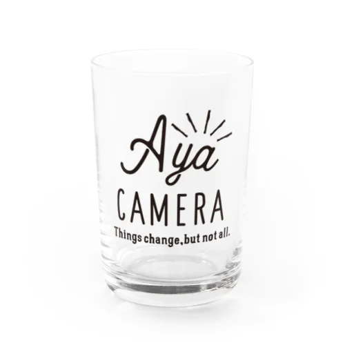 Logo Water Glass