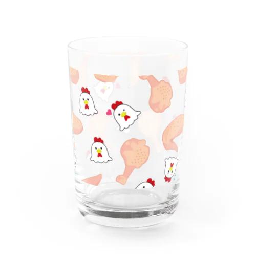 CHICKEN CUTS Water Glass