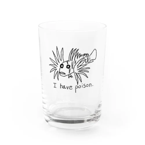 虚無感が溢れるミノカサゴ Water Glass