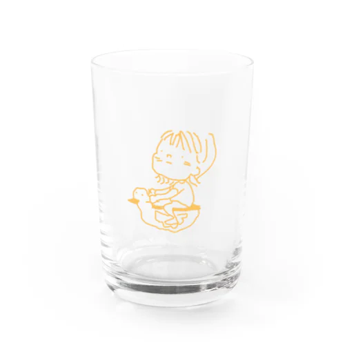 おまると女の子 Water Glass