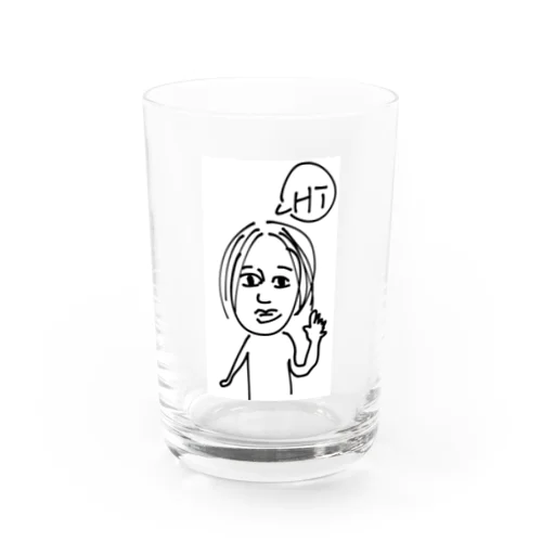 センター分け Water Glass