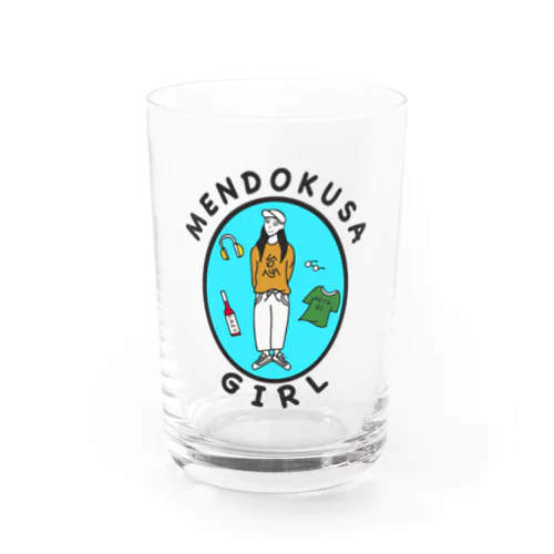 MENDOKUSA girl Water Glass