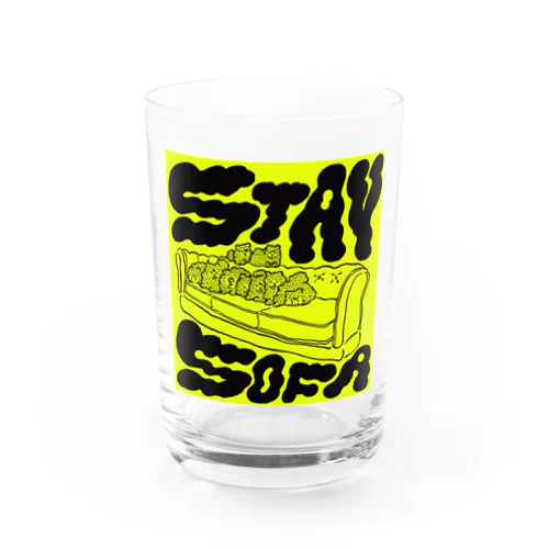 STAY SOFA(yellow) Water Glass