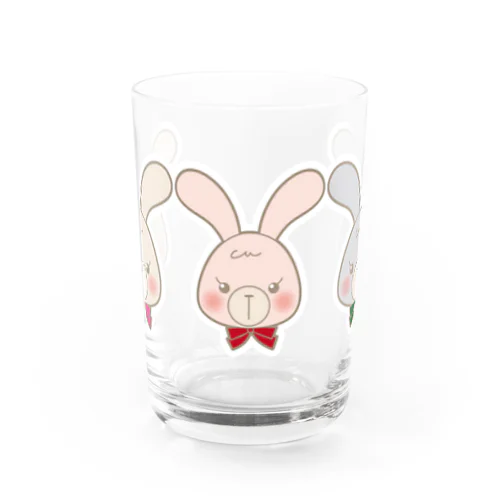 ナチュかわ♡うさたんず Water Glass