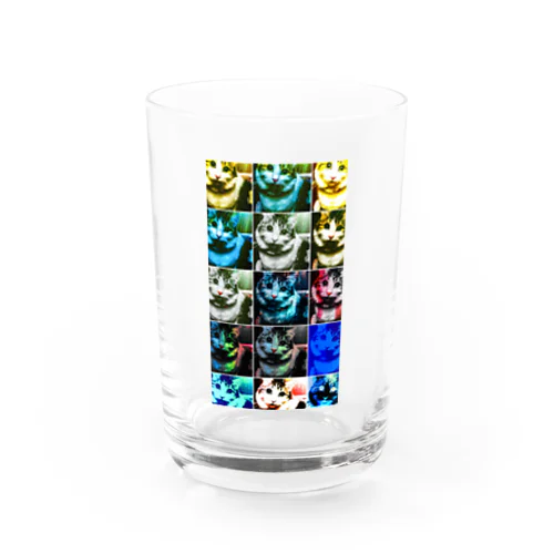 momoいっぱい Water Glass