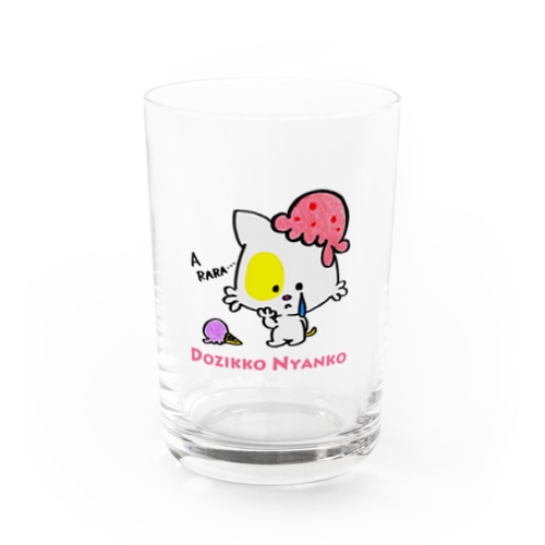 ドジっ子にゃんこ Water Glass