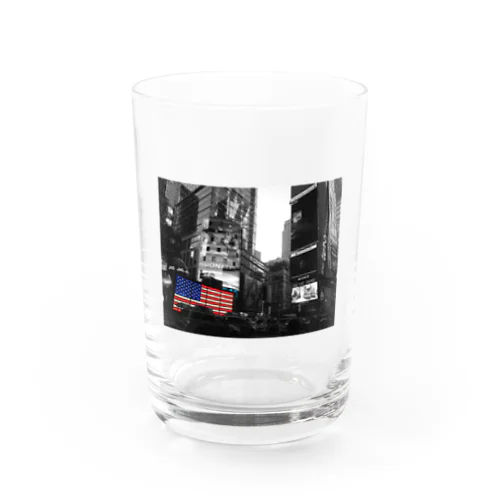 NY CITY Water Glass