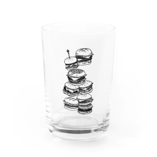 hamburger Water Glass