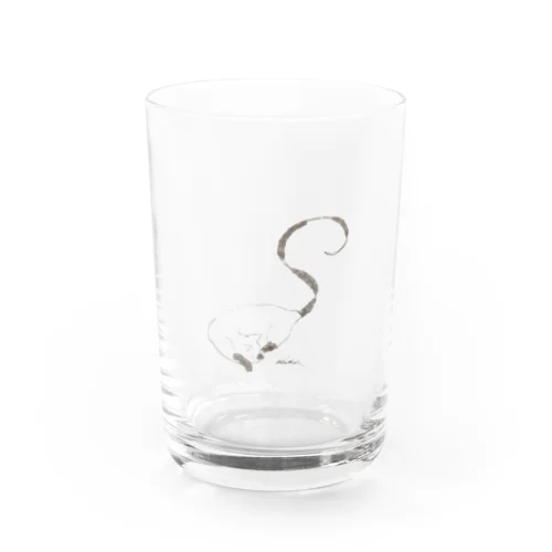 シャム猫Tシャツ Water Glass