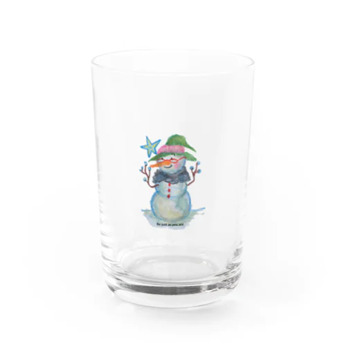 のほほんスノーマン Water Glass